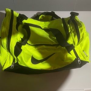 Yellow Nike Duffel Bag